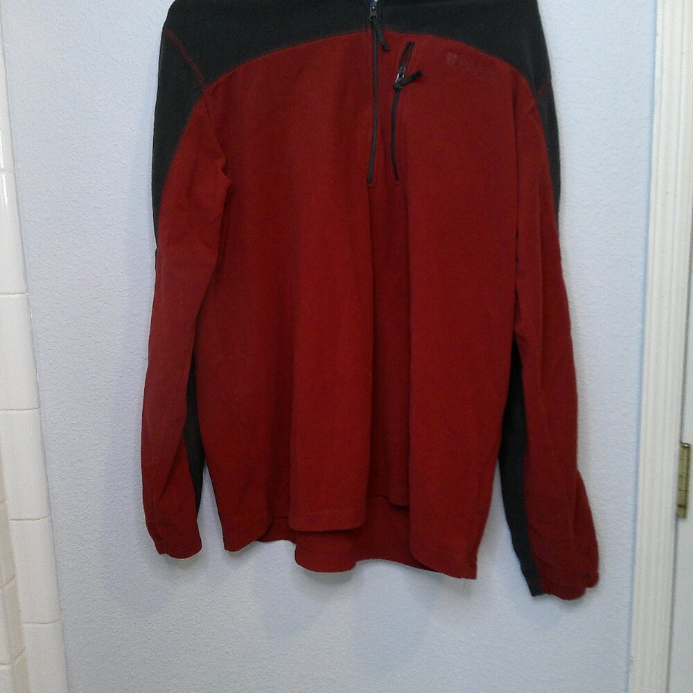 Mountain warehouse expedition weight polar fleece shirt mens large